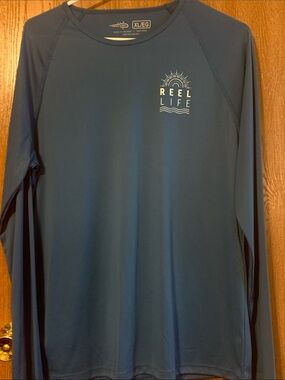 Reel Life long sleeve shirt. XL